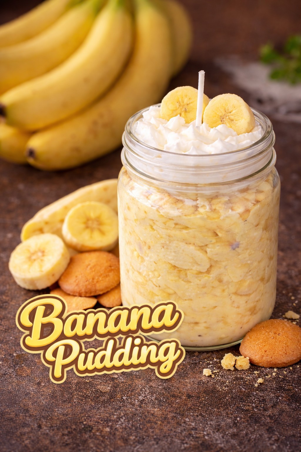 KayzCharmzz banana pudding whipped soy candle Cleveland